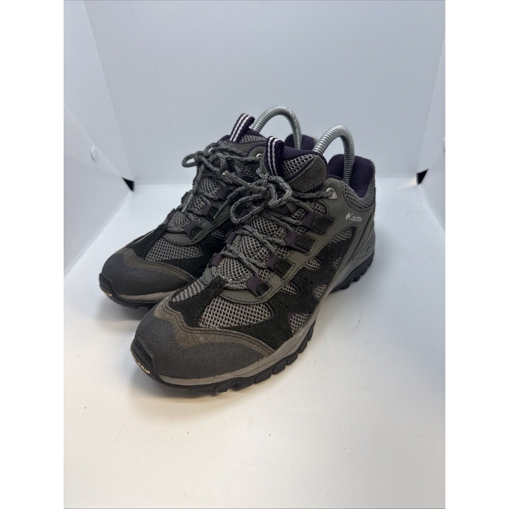 Columbia Women's 7 Gaia Low-Top Trail Hiking Shoes Graphite/Charcoal/Pebble Gray